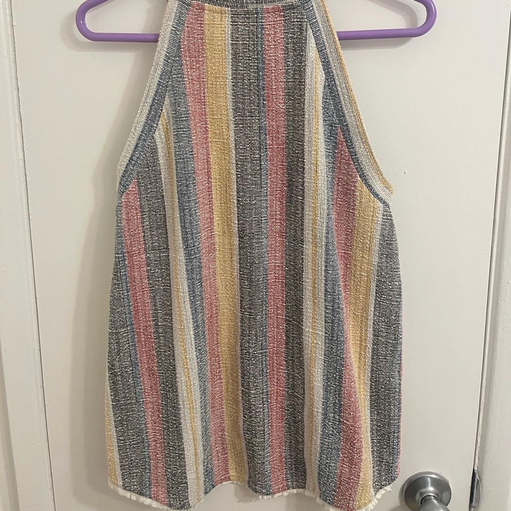 Striped Halter Top - Picture 2 of 2